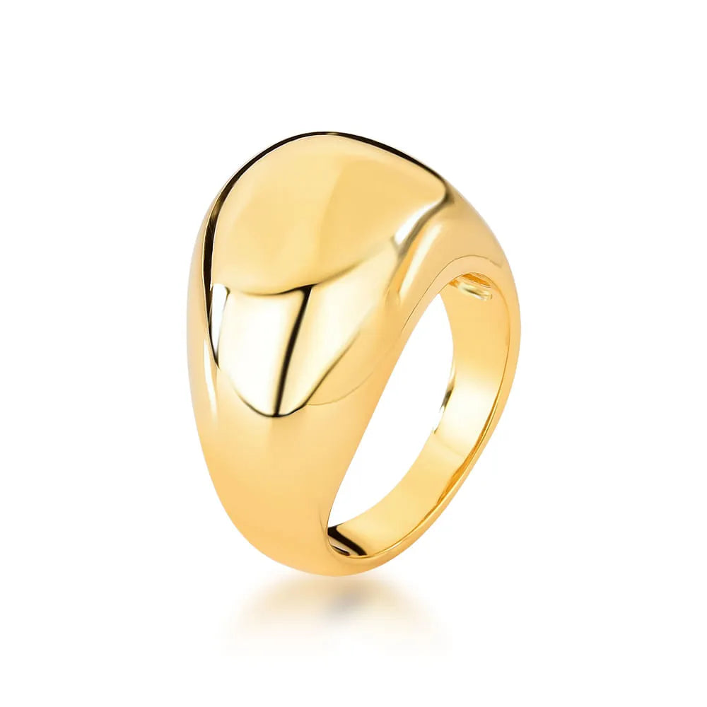 Anel Oval Curve