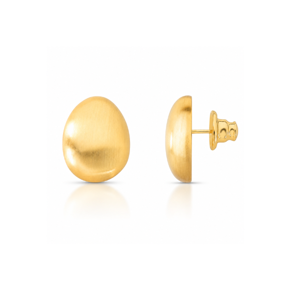 Brinco Dourado Orgânico Fosco Long
