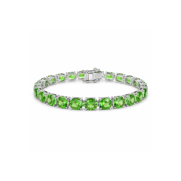 Bracelete Candy Cravado com Gemmas Verde